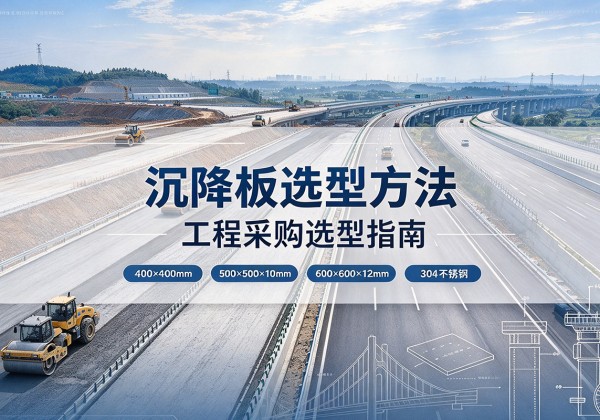 龙游沉降板选择方法